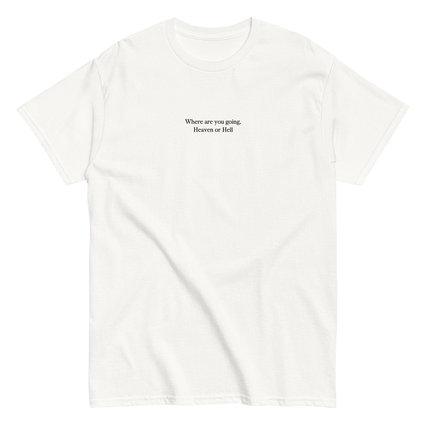 Heaven or Hell - White Shirt
