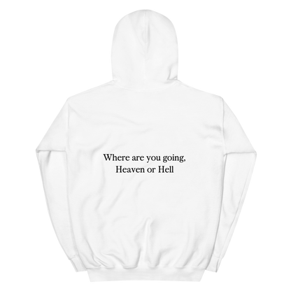 Heaven or Hell - White Hoodie